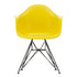 Cadeira de Braços em Plástico Eames DAR / Base Preta